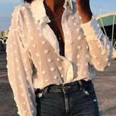 Camisa Chiffon Gio use o cupom PRIMEIRACOMPRA e garanta 12%OFF