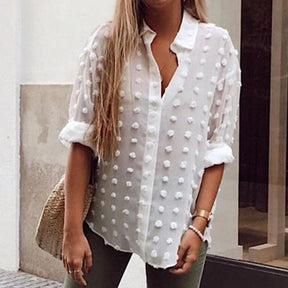 Camisa Chiffon Gio use o cupom PRIMEIRACOMPRA e garanta 12%OFF