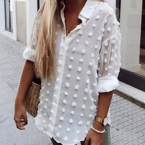 Camisa Chiffon Gio use o cupom PRIMEIRACOMPRA e garanta 12%OFF