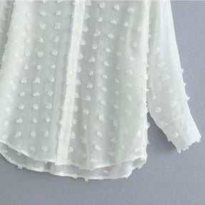 Camisa Chiffon Gio use o cupom PRIMEIRACOMPRA e garanta 12%OFF