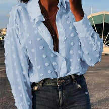 Camisa Chiffon Gio use o cupom PRIMEIRACOMPRA e garanta 12%OFF