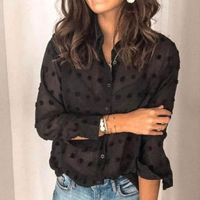 Camisa Chiffon Gio use o cupom PRIMEIRACOMPRA e garanta 12%OFF