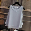 Camisa Chiffon Sem Mangas - Sua Boutique