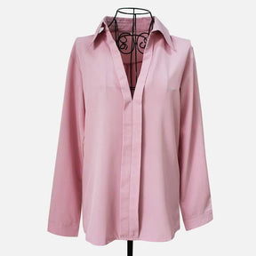 Camisa Decote V - Sua Boutique