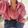 Camisa Feminina- Style Metalic - Sua Boutique