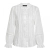 Camisa Flores em Renda - Sua Boutique