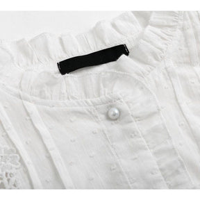 Camisa Flores em Renda use o cupom PRIMEIRACOMPRA e garanta 12%OFF