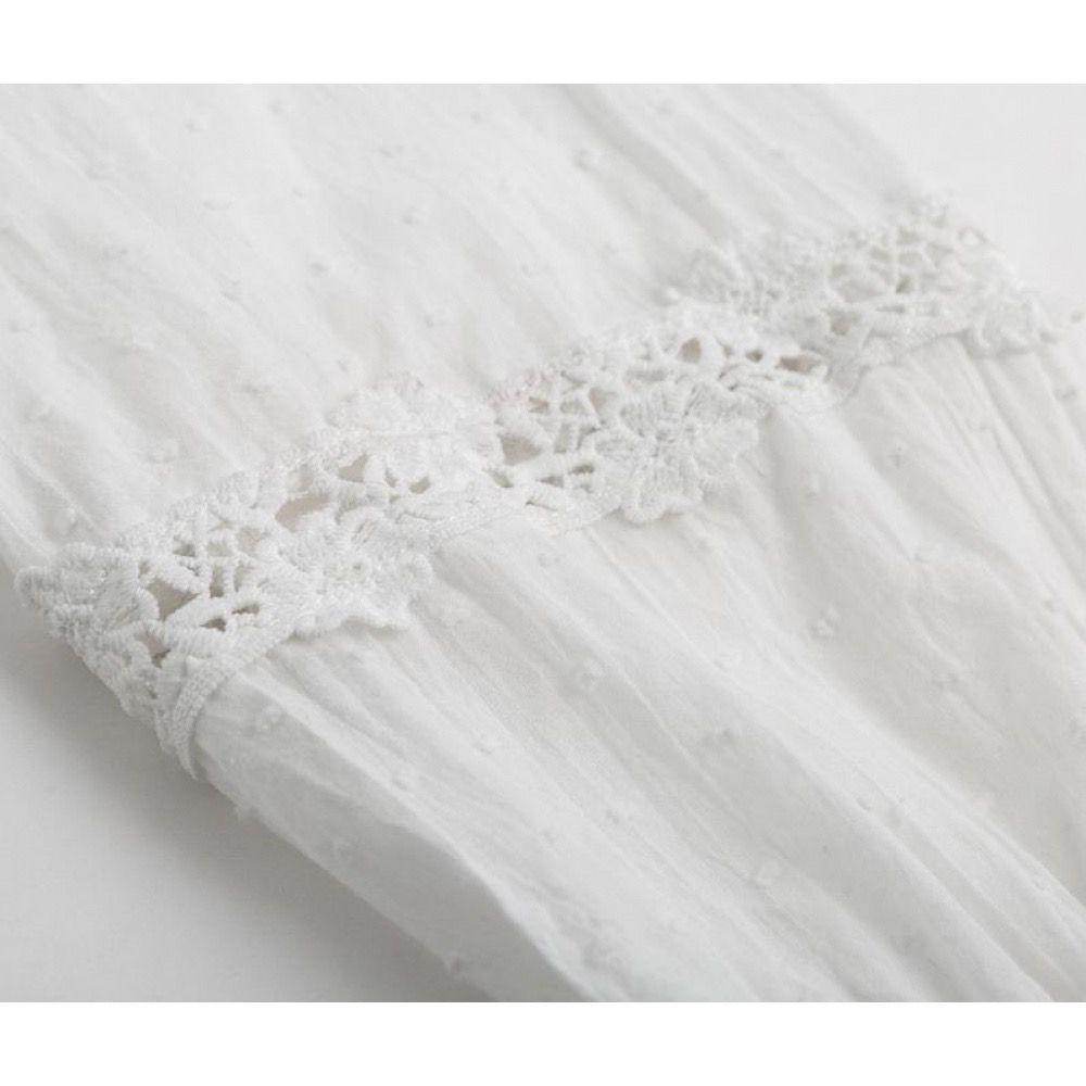 Camisa Flores em Renda - Sua Boutique