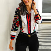 Camisa Flowers use o cupom PRIMEIRACOMPRA e garanta 12%OFF