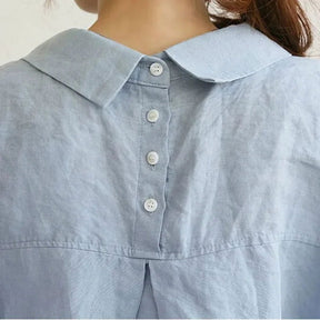 Camisa Linho Oversize use o cupom PRIMEIRACOMPRA e garanta 12%OFF