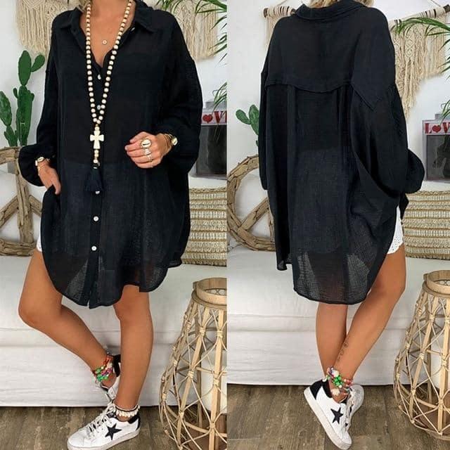 Camisa Long Casual - Sua Boutique