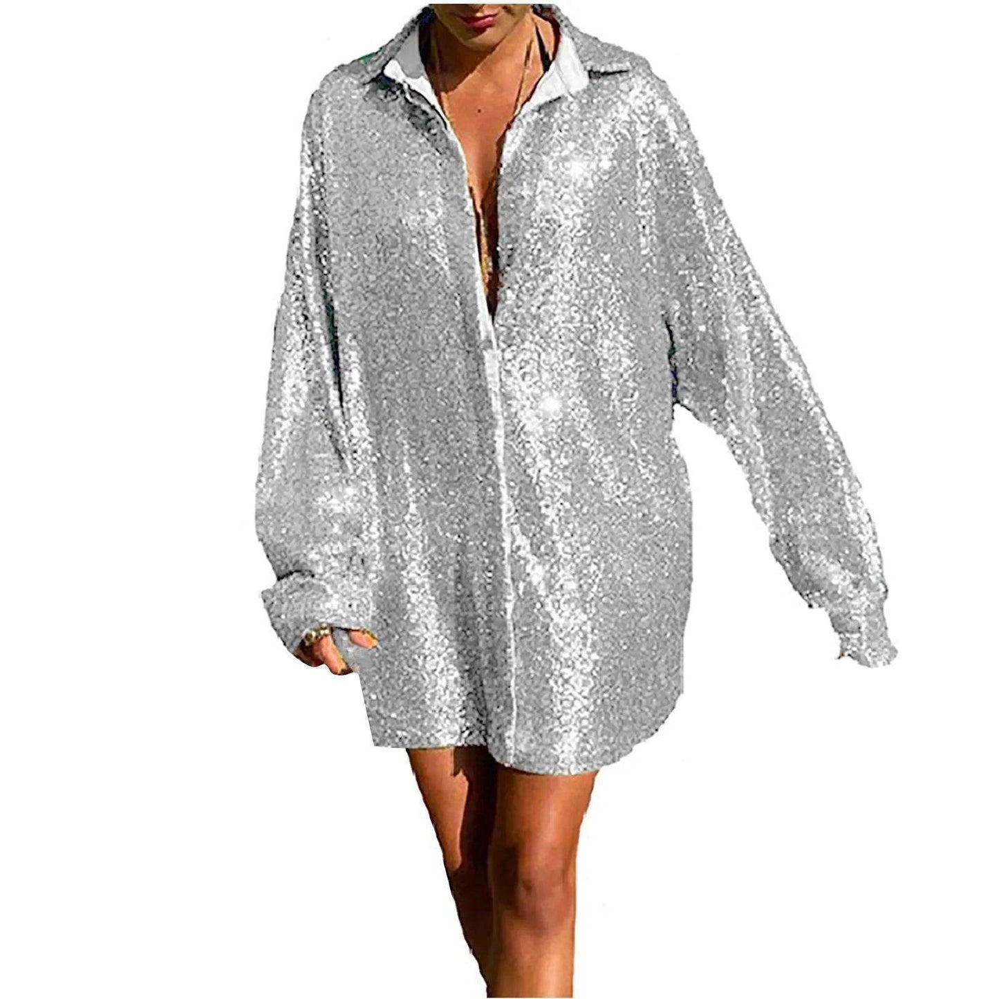 Camisa Long Shine Sabrina - Sua Boutique