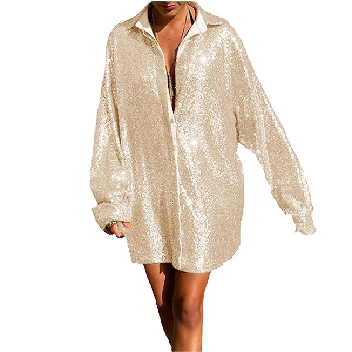 Camisa Long Shine Sabrina - Sua Boutique