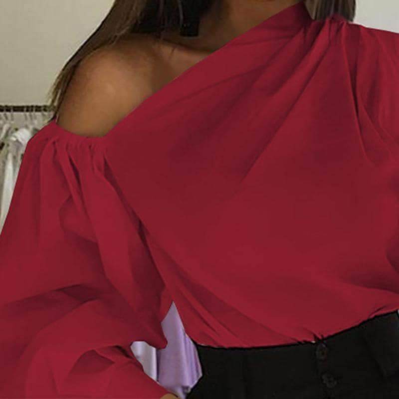 Camisa Manga Única Bufante - Sua Boutique