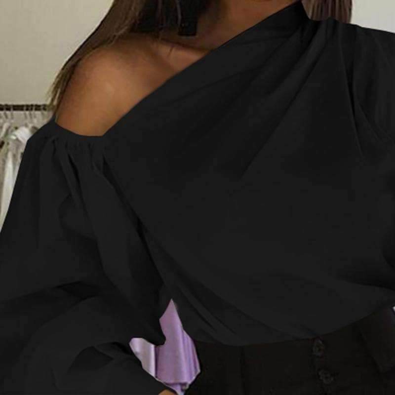 Camisa Manga Única Bufante - Sua Boutique