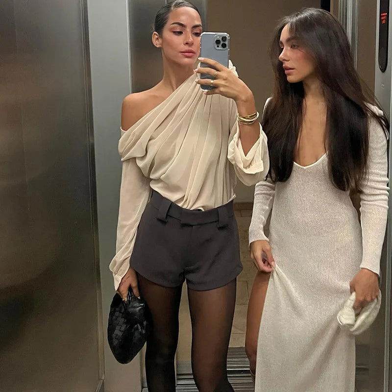 Camisa Nula Manga Flora - Sua Boutique