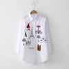 Camisa Over Special Bordados - Sua Boutique
