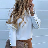 Camisa Plus Button use o cupom PRIMEIRACOMPRA e garanta 12%OFF