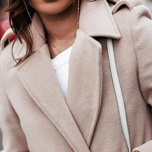 Casaco de Lã Trench Coats - Sua Boutique