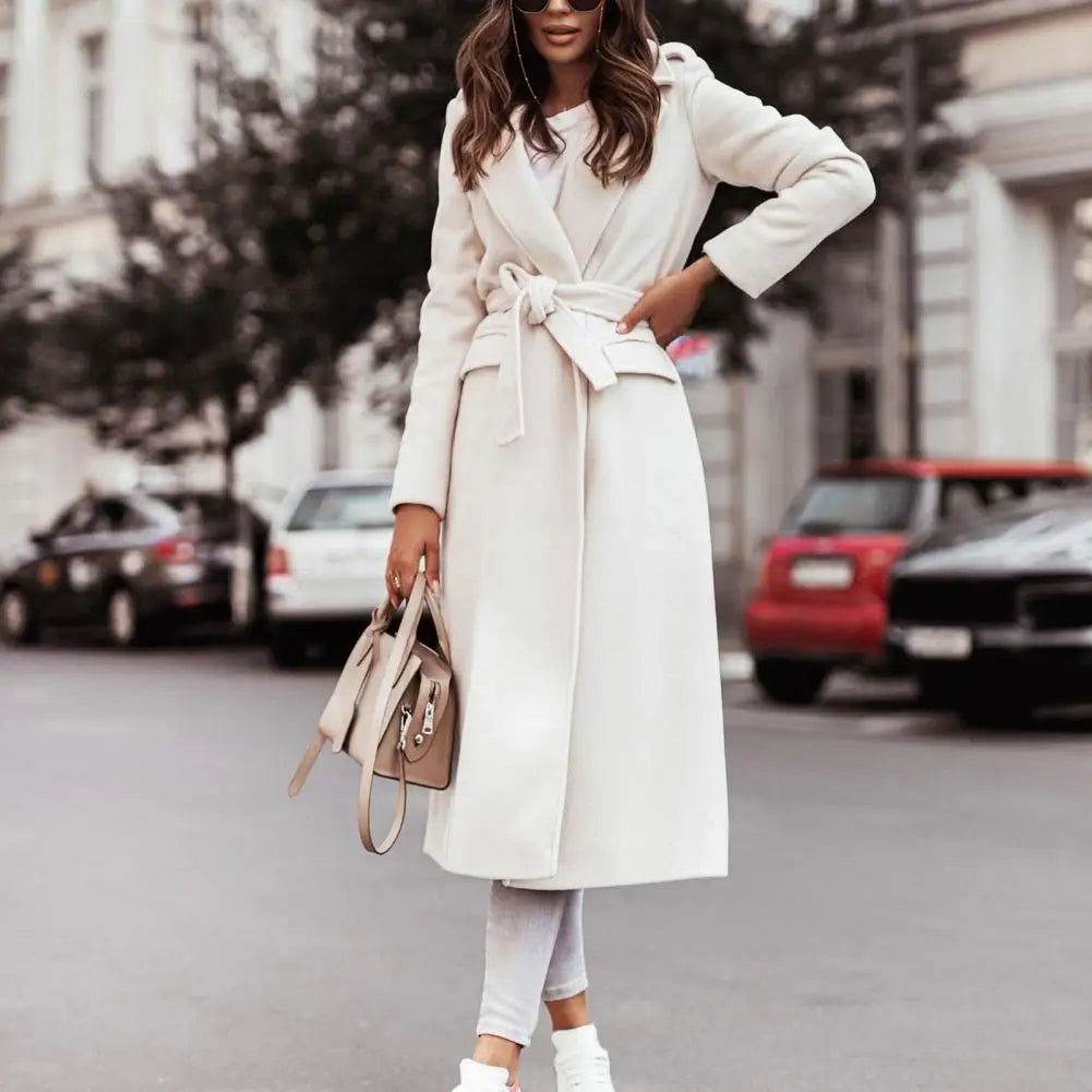 Casaco de Lã Trench Coats - Sua Boutique