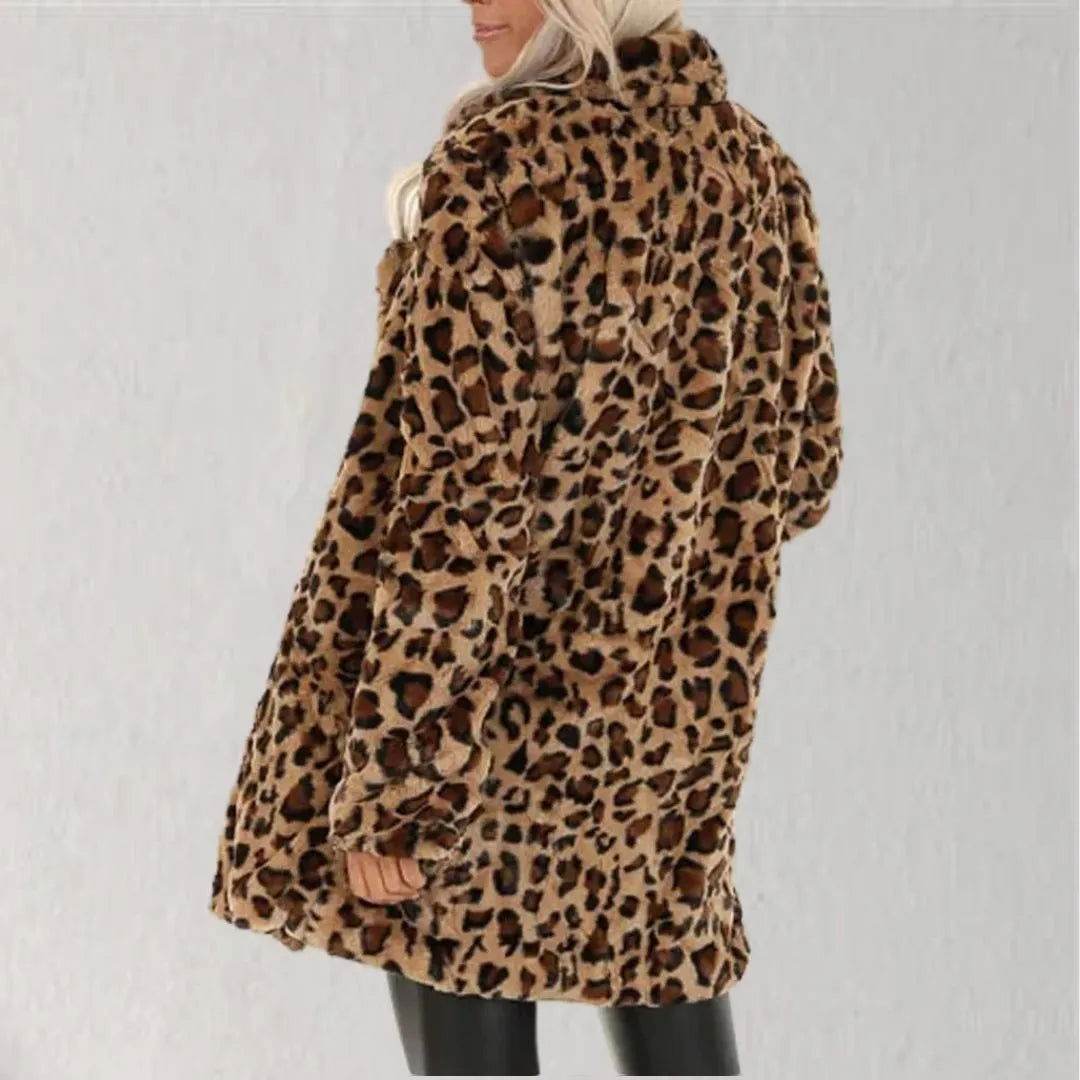 Casaco de Pele Leopard Glorie - Sua Boutique