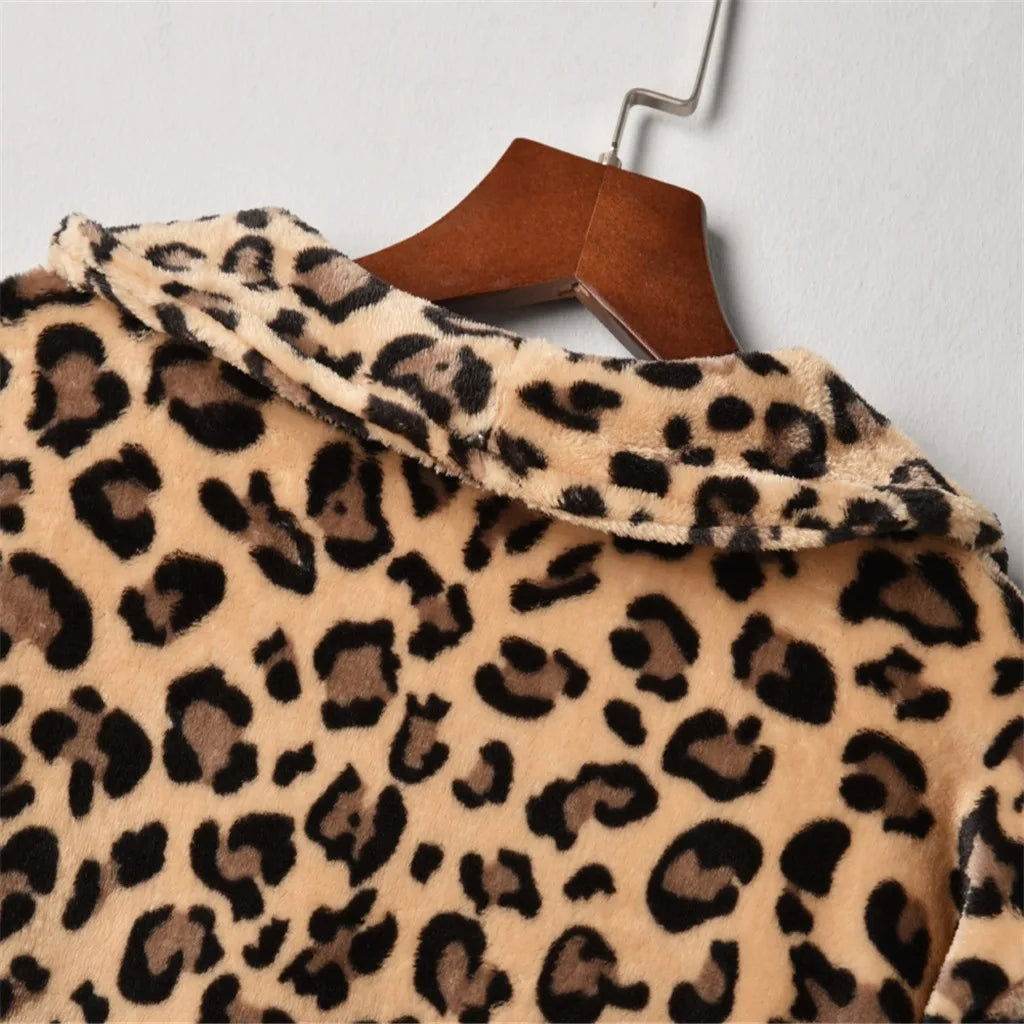 Casaco de Pele Leopard Glorie - Sua Boutique