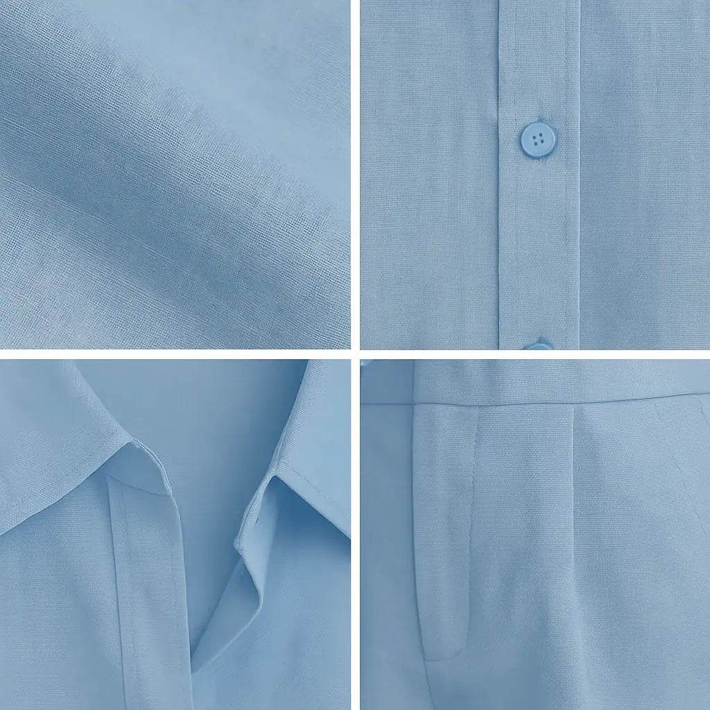 Conjunto Camisa e Shorts Kamala - Sua Boutique