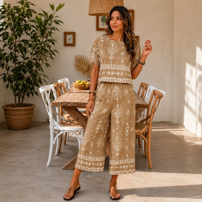 Conjunto Calça e Blusa Marrocos