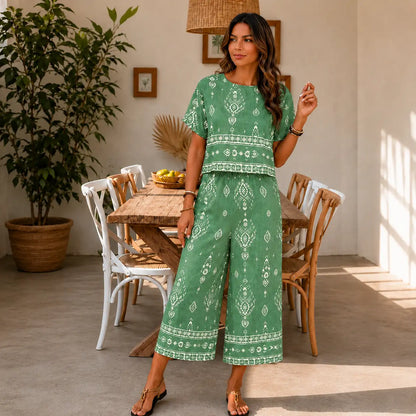 Conjunto Calça e Blusa Marrocos