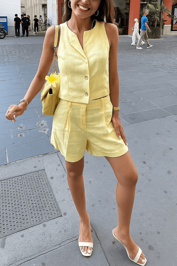 Conjunto Shorts e Blusa Amaro - Sua Boutique