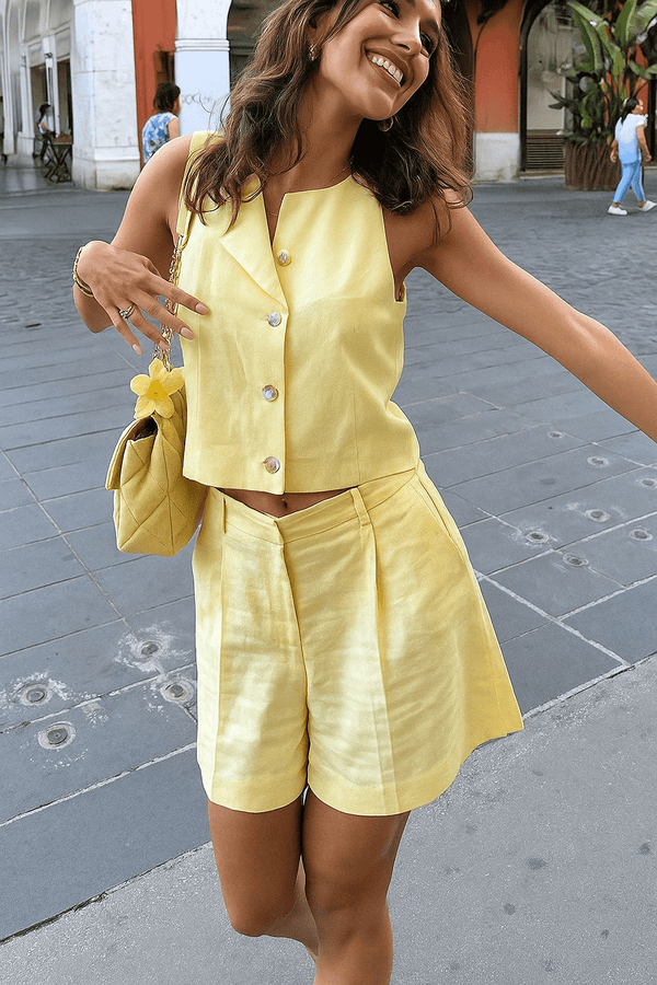 Conjunto Shorts e Blusa Amaro - Sua Boutique
