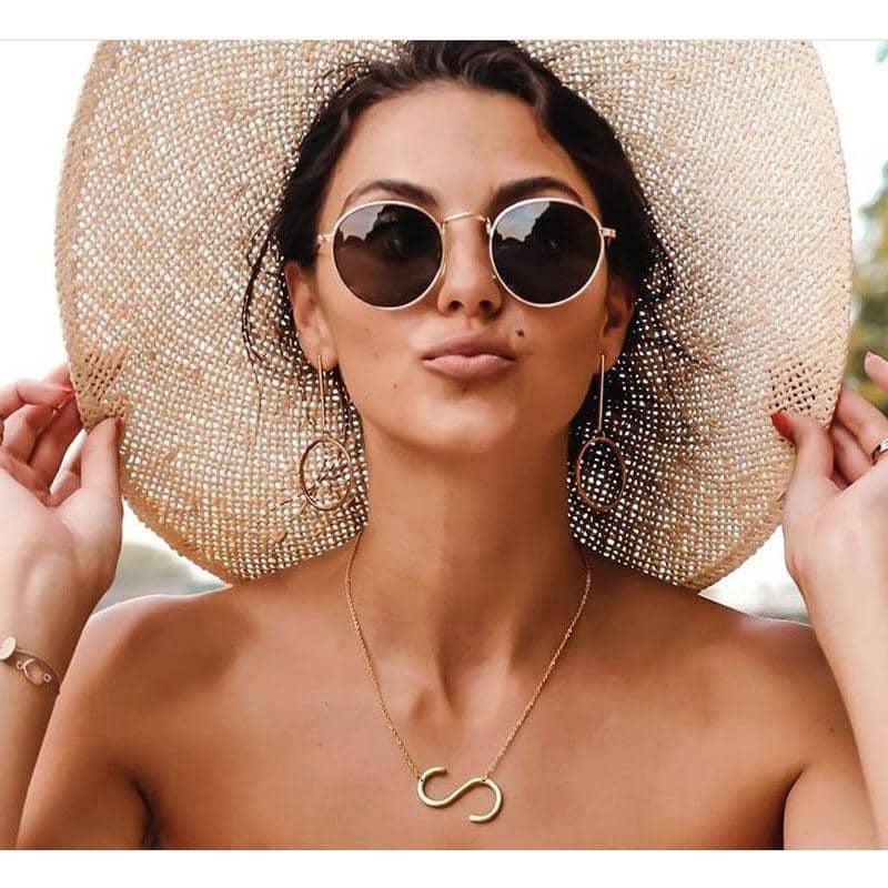 Colar Monograma Letras - Sua Boutique