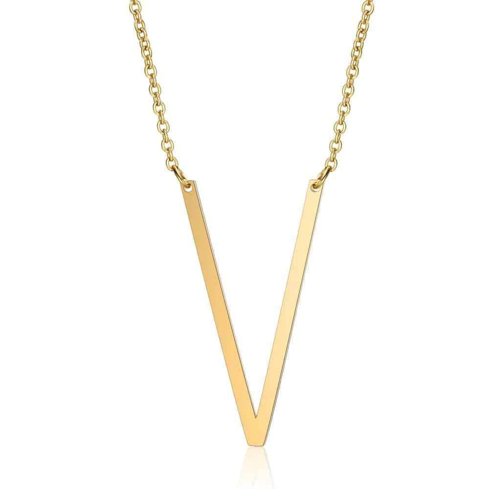 Colar Monograma Letras - Sua Boutique