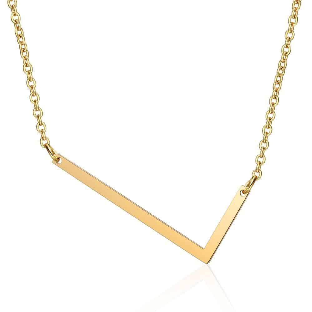 Colar Monograma Letras - Sua Boutique