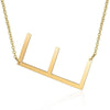 Colar Monograma Letras - Sua Boutique