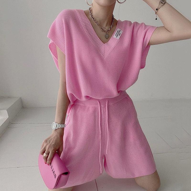 Conjunto Blusa e Shorts Melaine use o cupom PRIMEIRACOMPRA e garanta 12%OFF