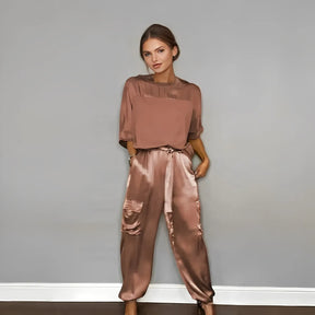 Conjunto Calça e Blusa Louise