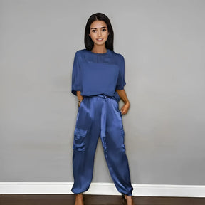 Conjunto Calça e Blusa Louise