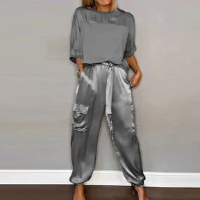Conjunto Calça e Blusa Louise