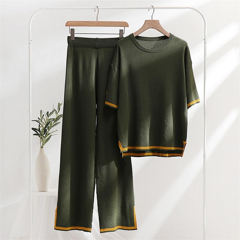 Conjunto Calça e Blusa Marie use o cupom PRIMEIRACOMPRA e garanta 12%OFF
