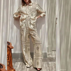 Conjunto Calça e Camisa Étnico use o cupom PRIMEIRACOMPRA e garanta 12%OFF