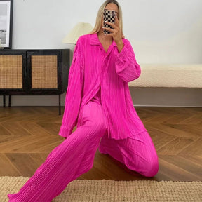 Conjunto Calça e Camisa Francesca use o cupom PRIMEIRACOMPRA e garanta 12%OFF
