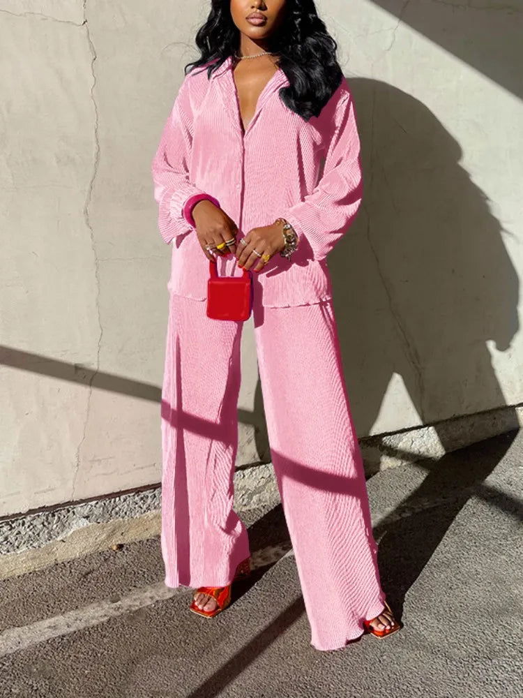 Conjunto Calça e Camisa Francesca - Sua Boutique