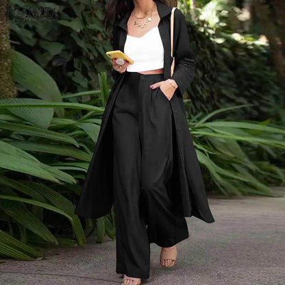 Conjunto Calça e Camisa Long Cazé - Sua Boutique