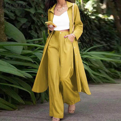 Conjunto Calça e Camisa Long Cazé - Sua Boutique