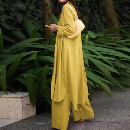 Conjunto Calça e Camisa Long Cazé - Sua Boutique