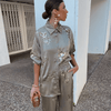 Conjunto Calça e Camisa detalhes Bordados - Sua Boutique