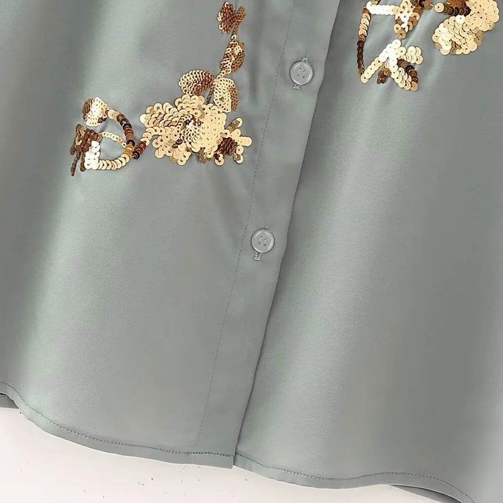 Conjunto Calça e Camisa detalhes Bordados - Sua Boutique