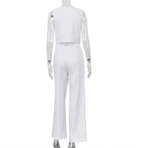 Conjunto Calça e Colete Gaby use o cupom PRIMEIRACOMPRA e garanta 12%OFF