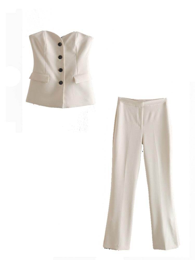 Conjunto Calça e Top Pamella - Sua Boutique